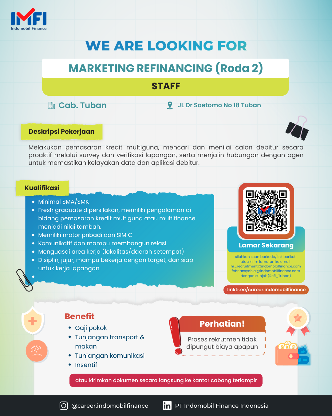 Lowongan Pekerjaan - Marketing Refinancing