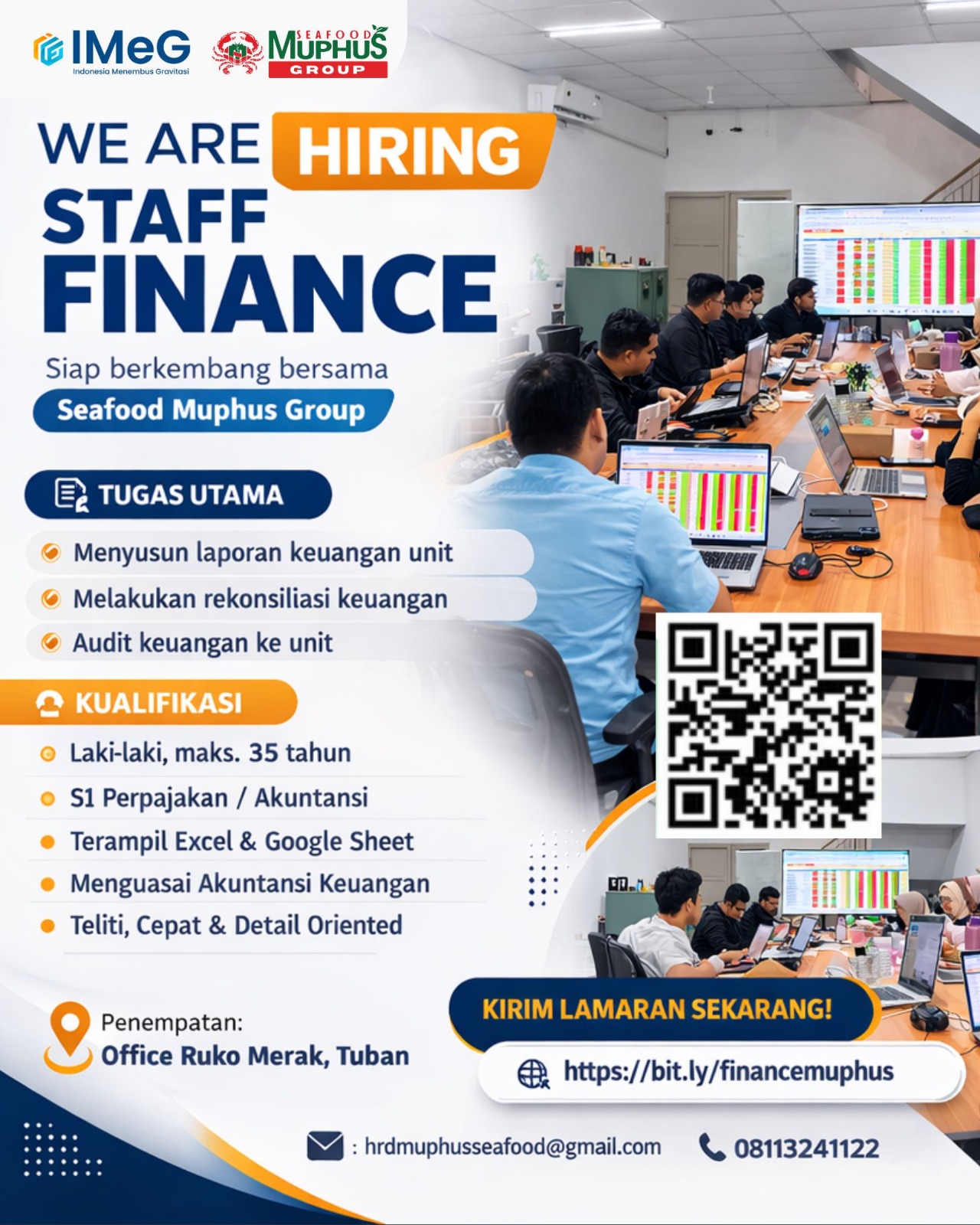 Lowongan Pekerjaan - Staff Finance